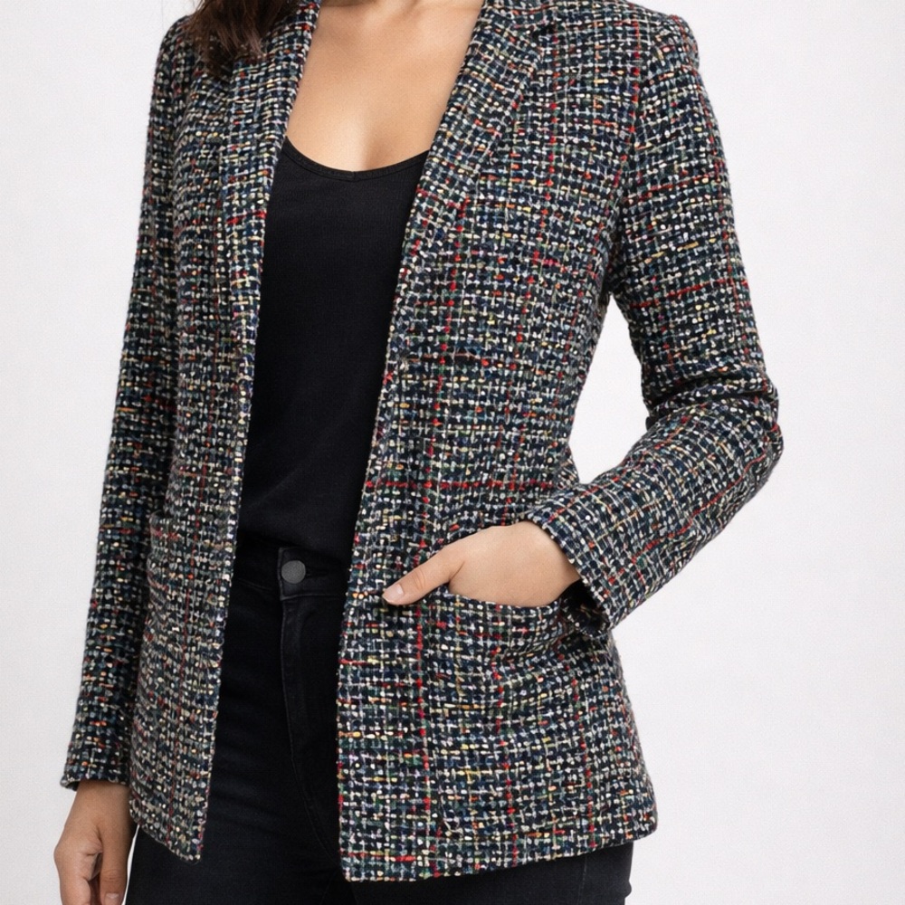 Truth Multicolor Tweed Blazer/Coat